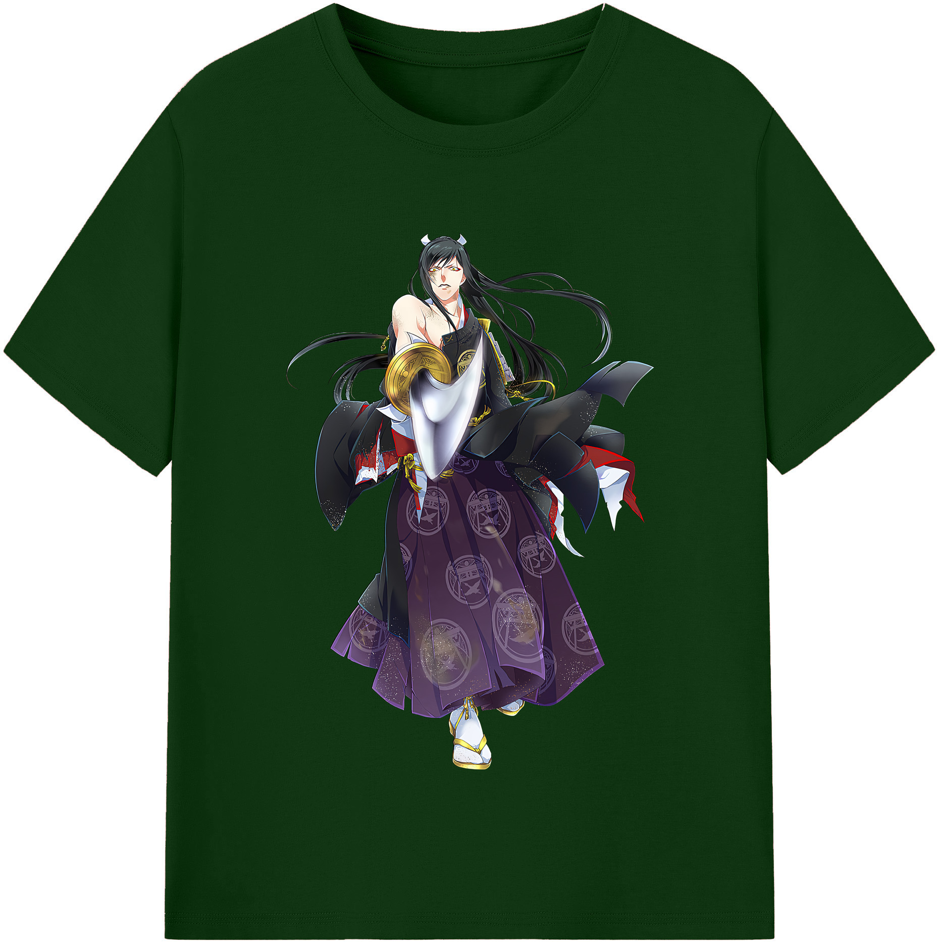 （画像用） 刀剣乱舞 Touken Ranbu 綿100％半袖Tシャツ（フロントプリント）
